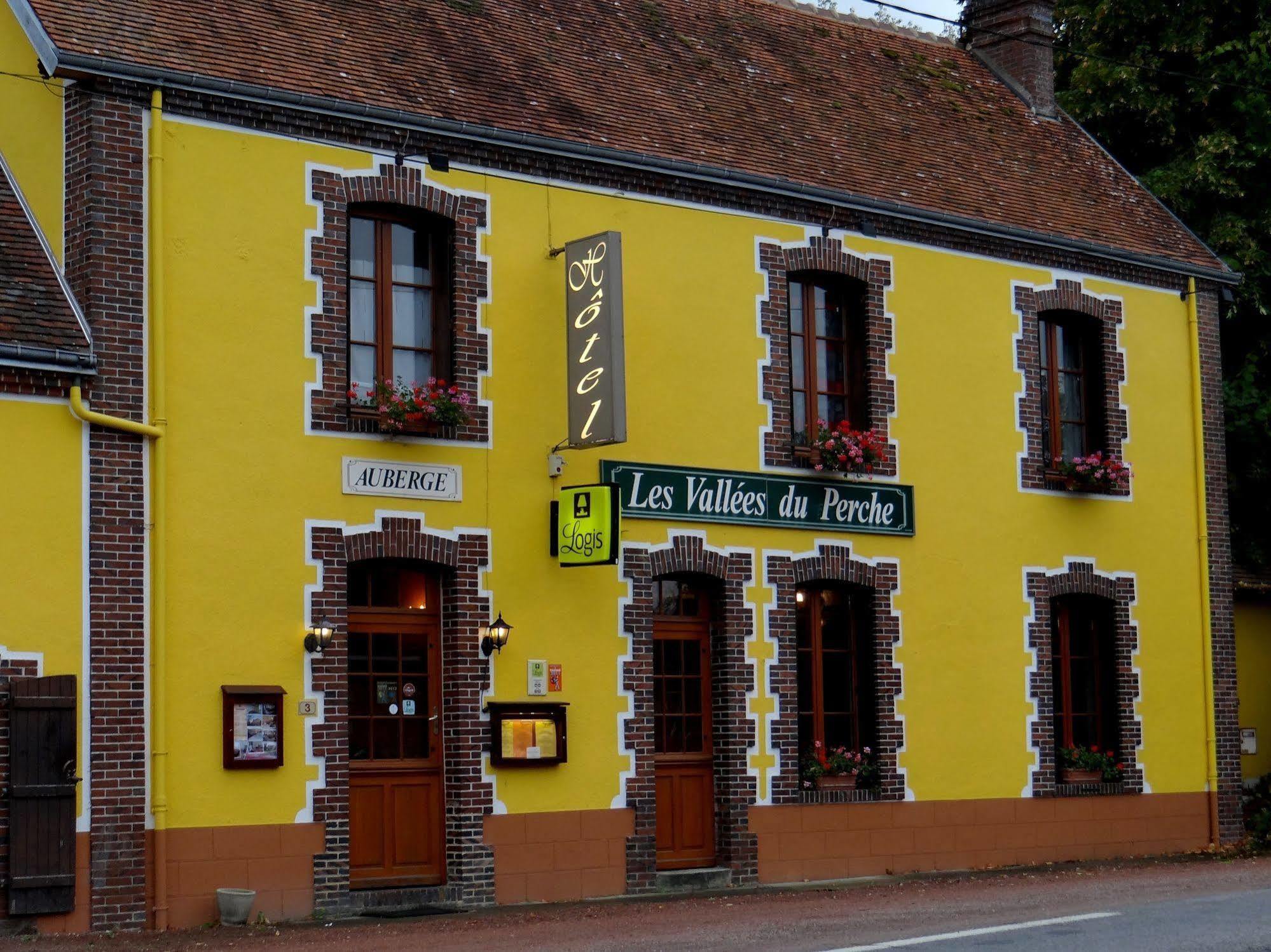 LOGIS-Auberge Les Vallees Du Perche Vichères Exterior foto